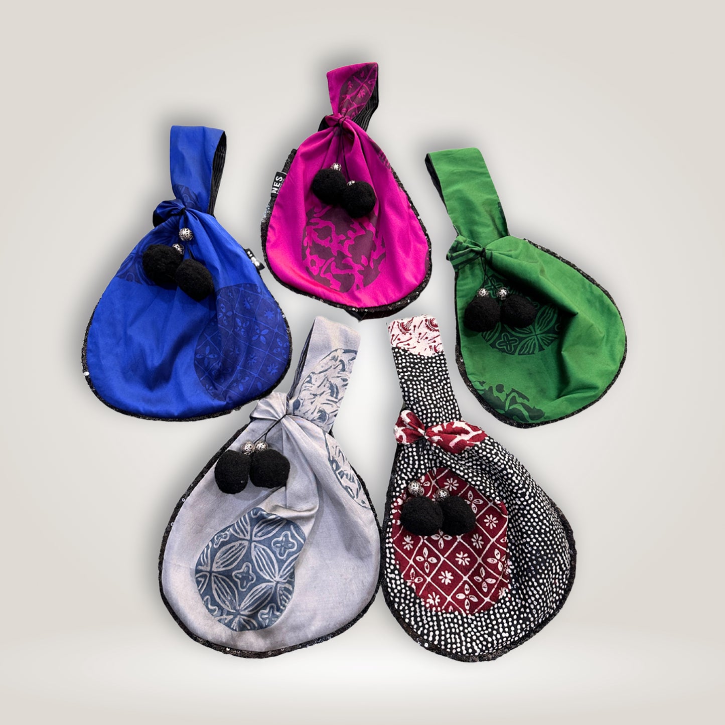 Purple Asimetric Bag by NES