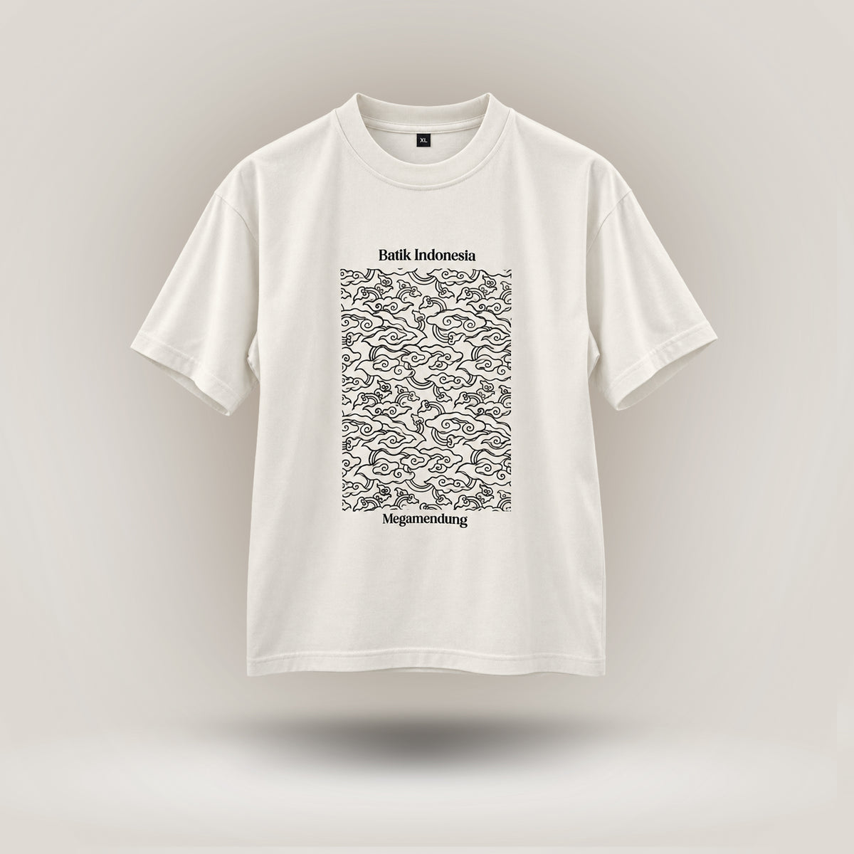 Batik Megamendung T-Shirt - White by Batik Komar