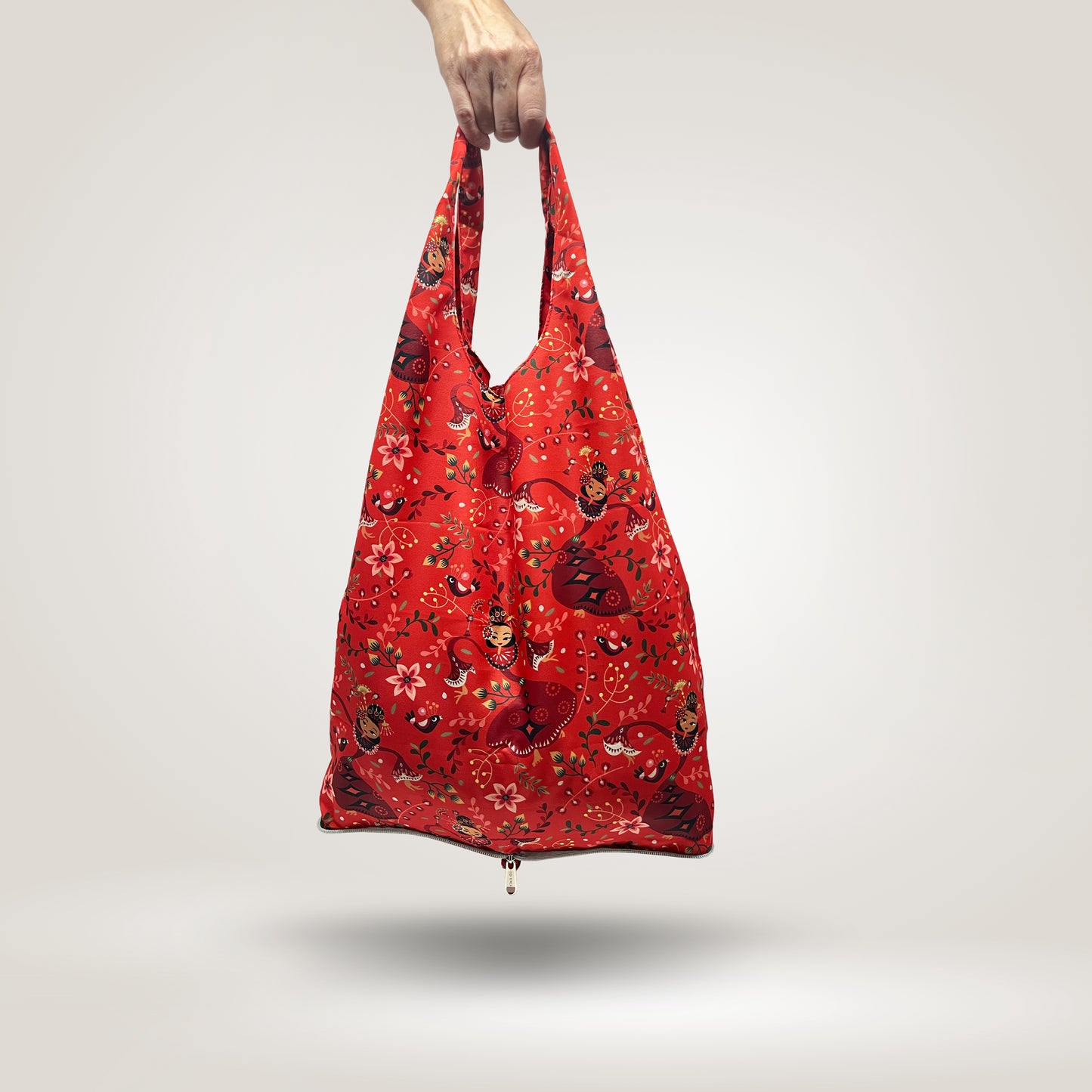 Foldable Tote Bag - Yapong Dancer by Sepiring