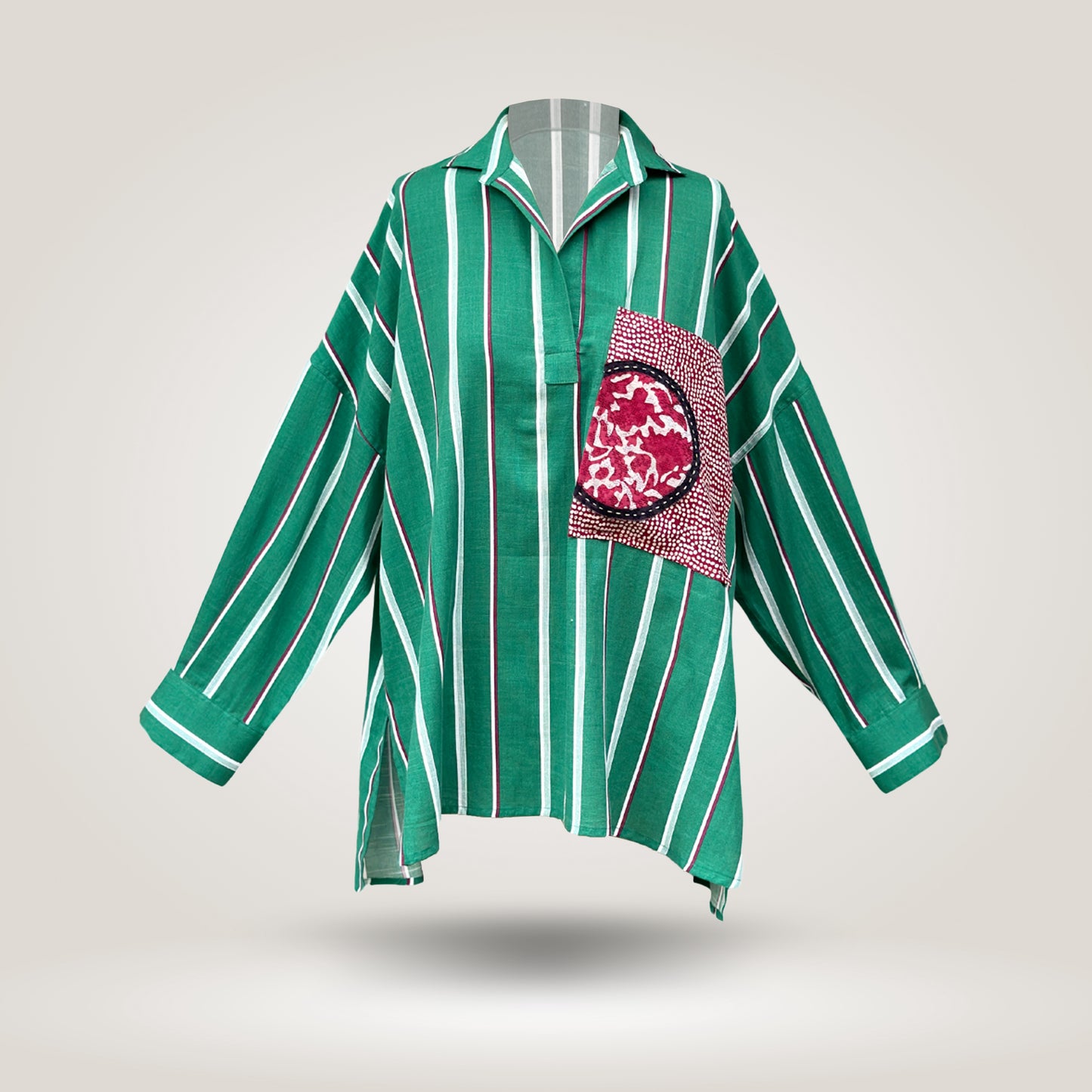 Green Olive Shirt by NES
