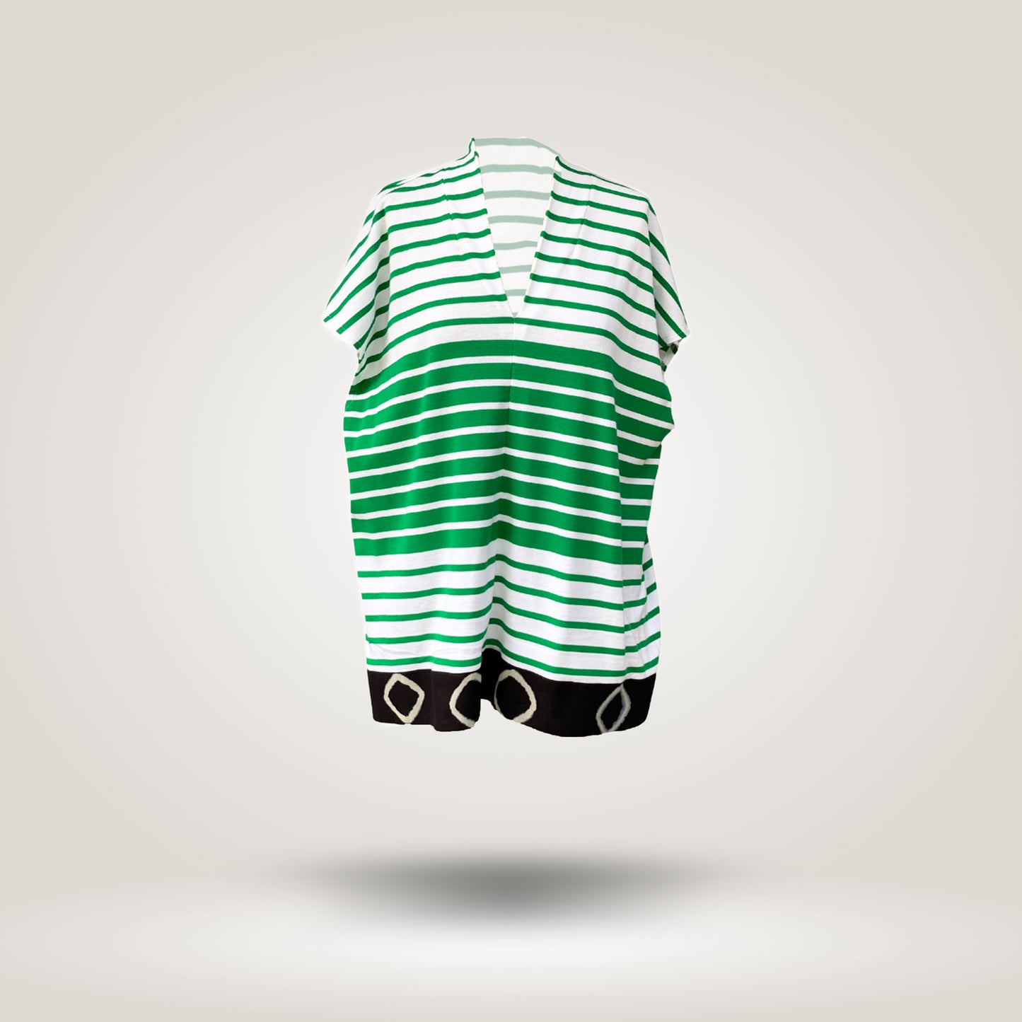 Green White Millie shirt by NES
