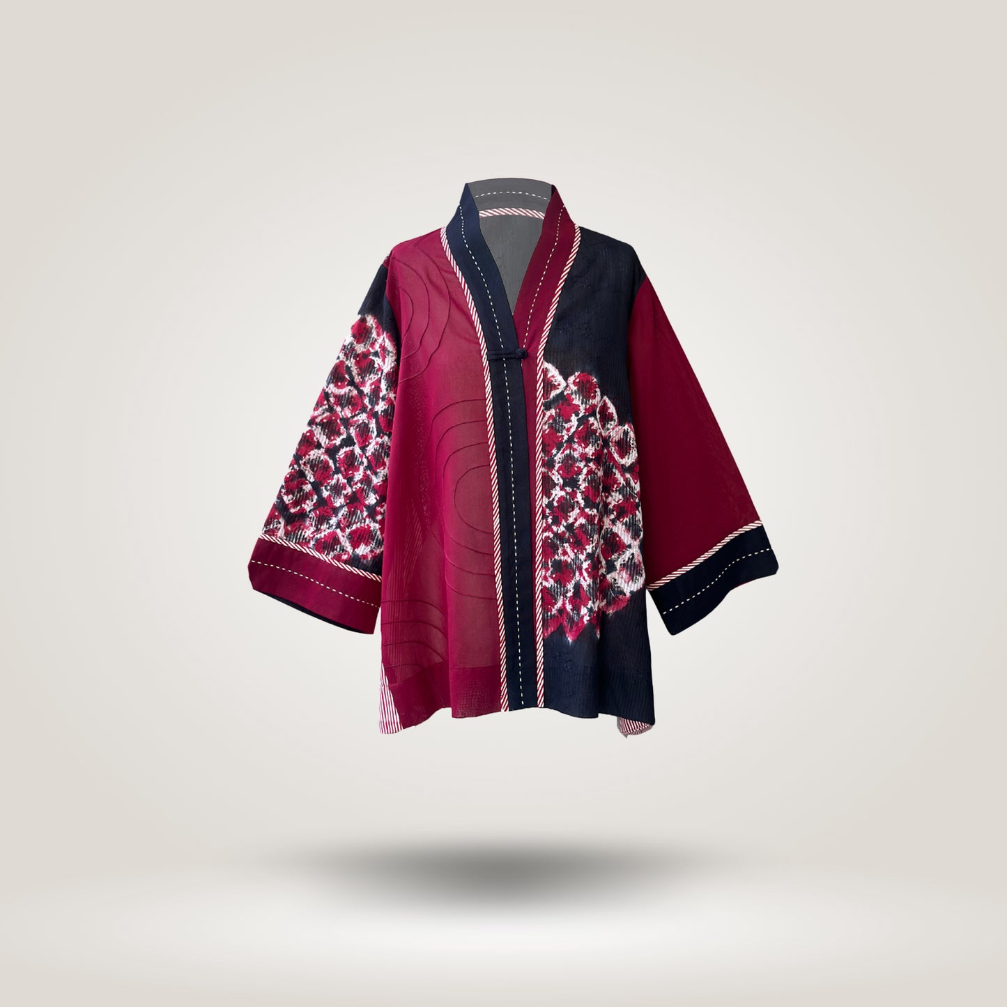 Maroon Black Kimoru Outer by NES