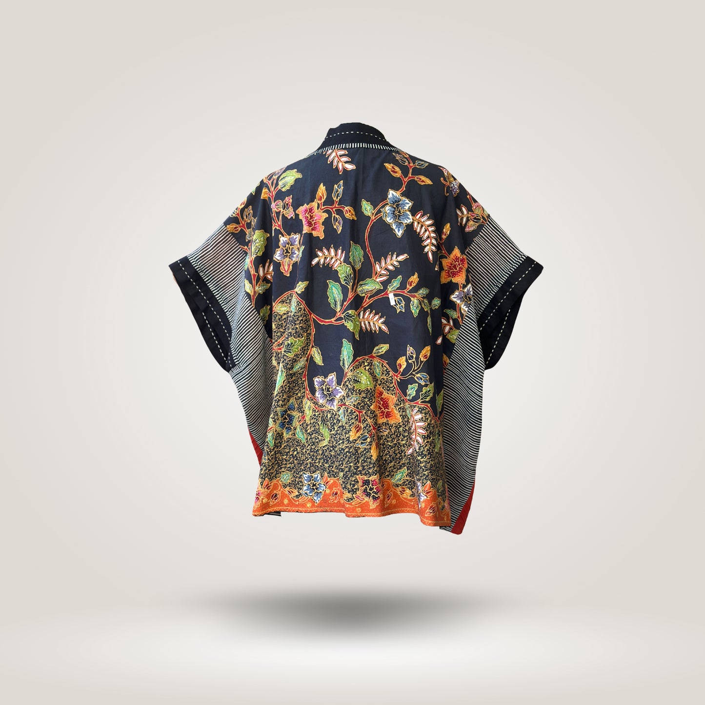 Orange-Black Kiara Top by NES