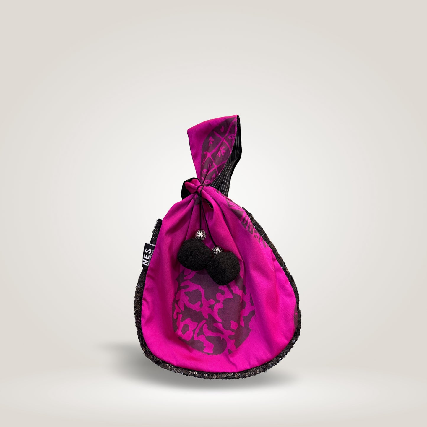Purple Asimetric Bag by NES