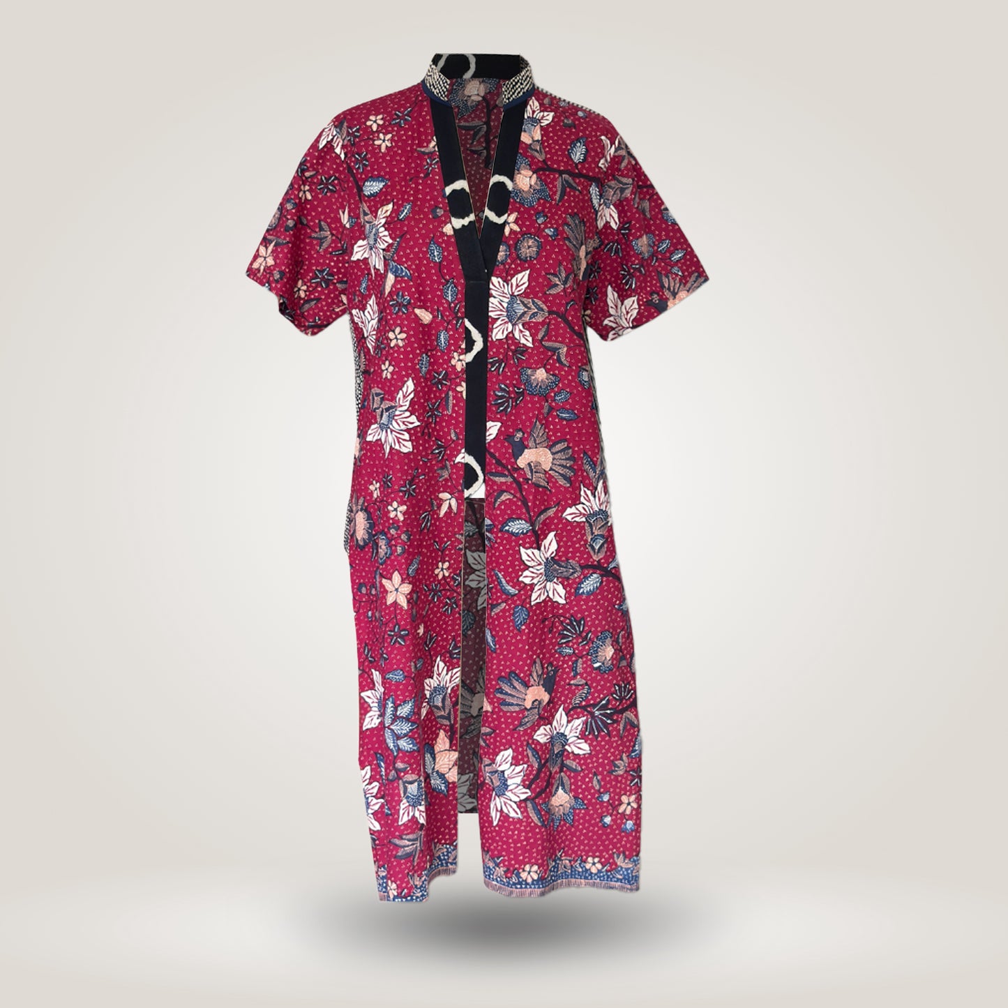 Maroon Empire Blouse by NES