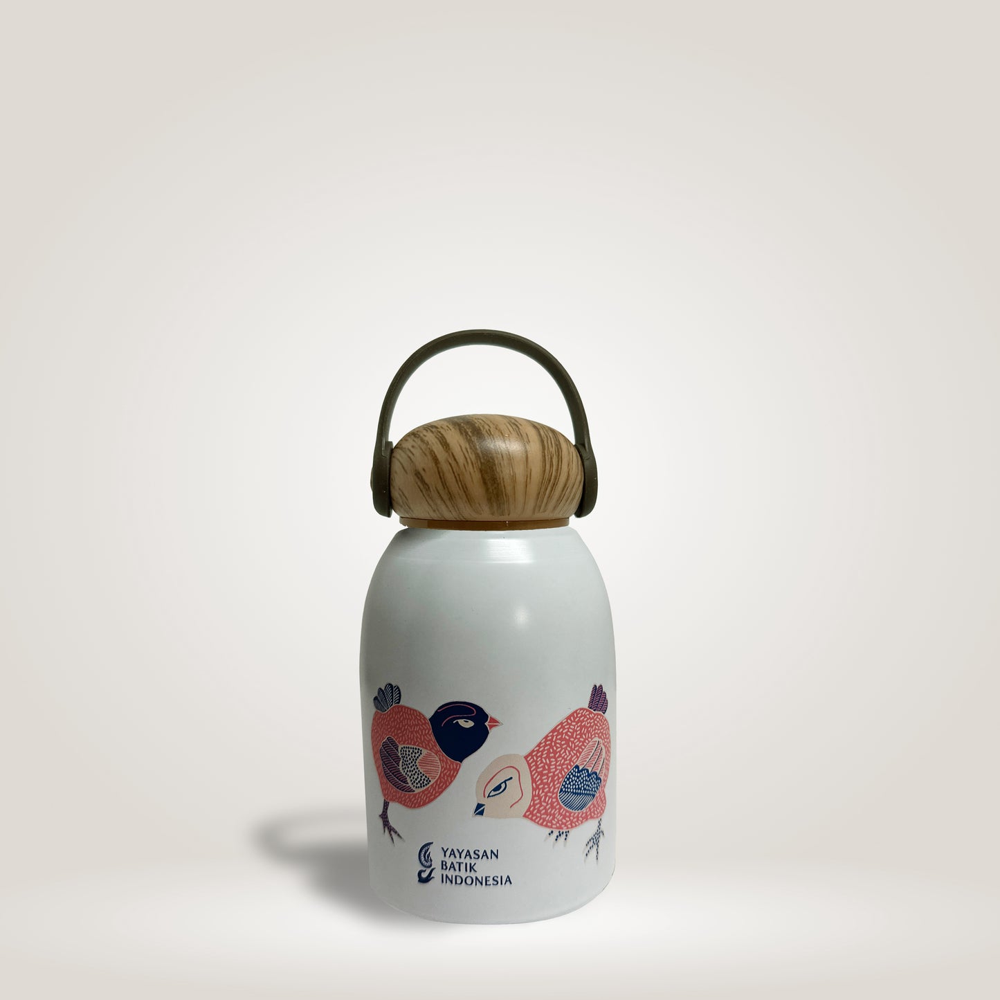 Batik "Chicks" Bottle/Mug by YBI (Yayasan Batik Indonesia)