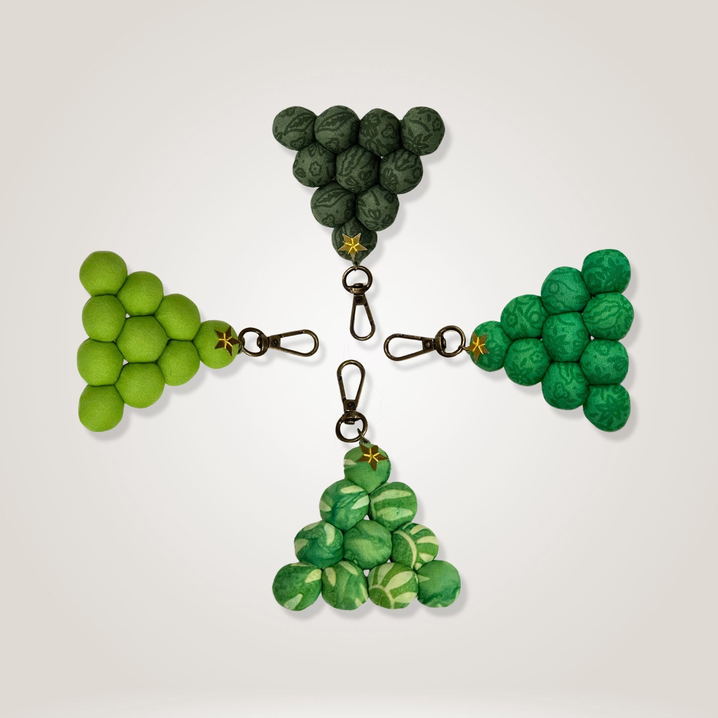 Green Tree Keychain