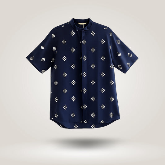 Arkarna Embroidery Shirt (Men) by Dama Kara