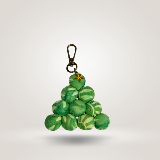 Green Tree Keychain