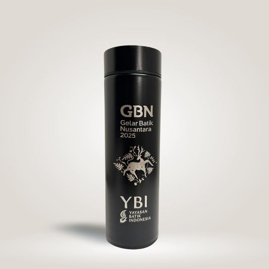 Batik "Black GBN" Tumbler by YBI (Yayasan Batik Indonesia)