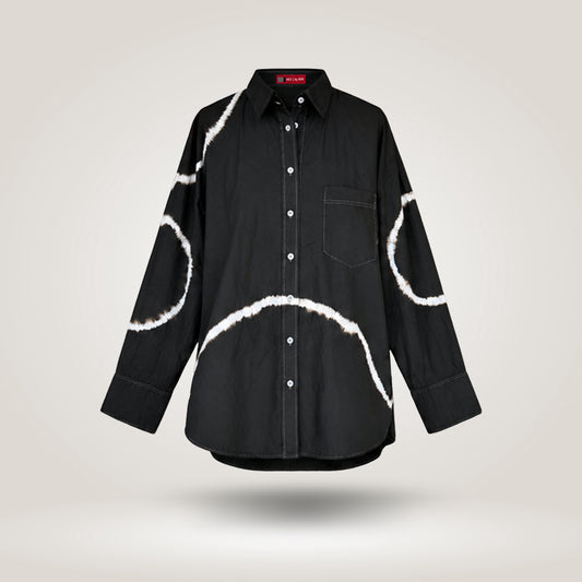 Black Jumputan Blouse by NES