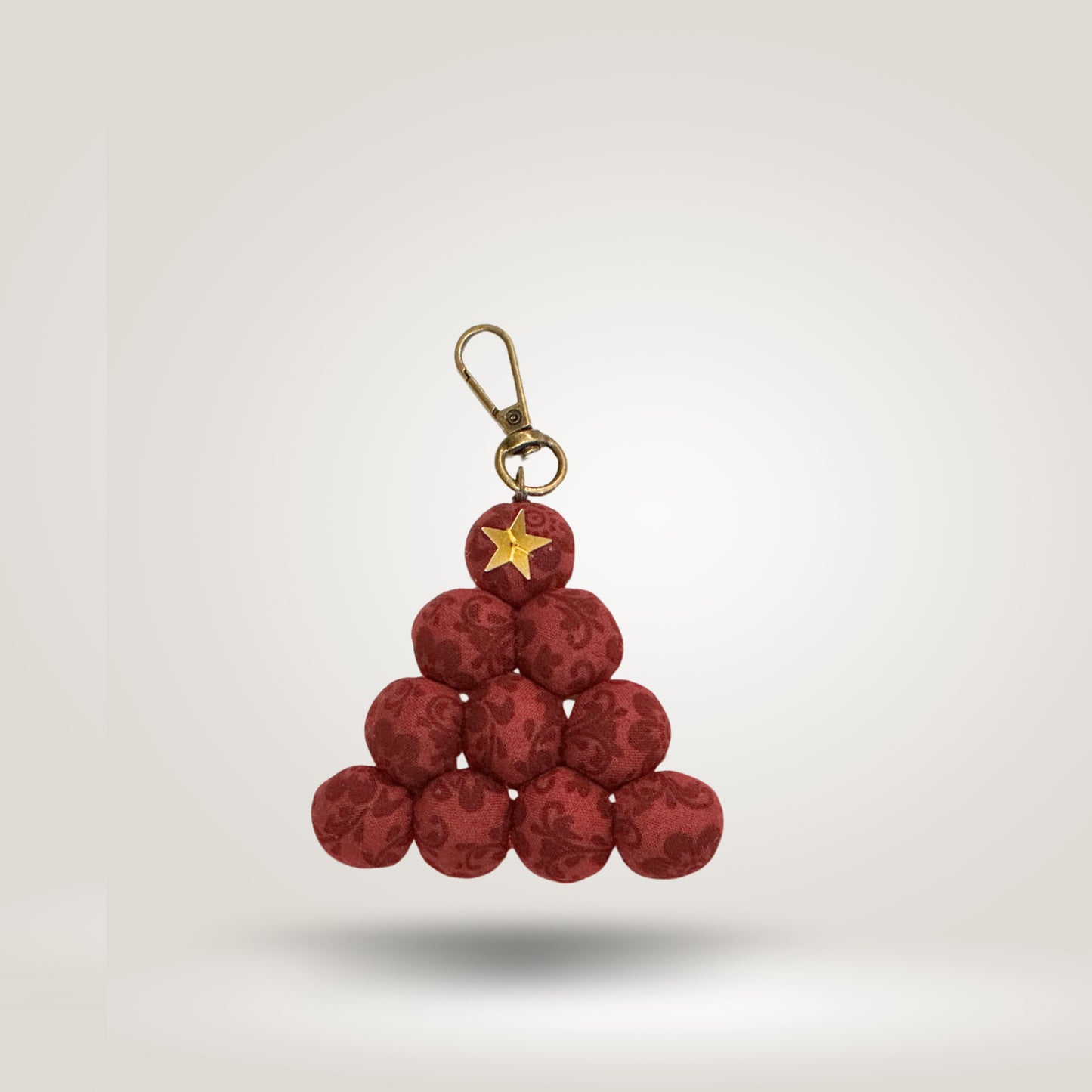 Red Tree Keychain