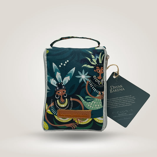 Foldable Tote Bag - Dayak Bakena by Sepiring