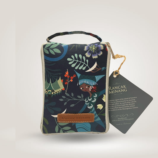 Foldable Tote Bag - Rancak Minang by Sepiring