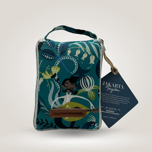 Foldable Tote Bag - Tanjidor by Sepiring