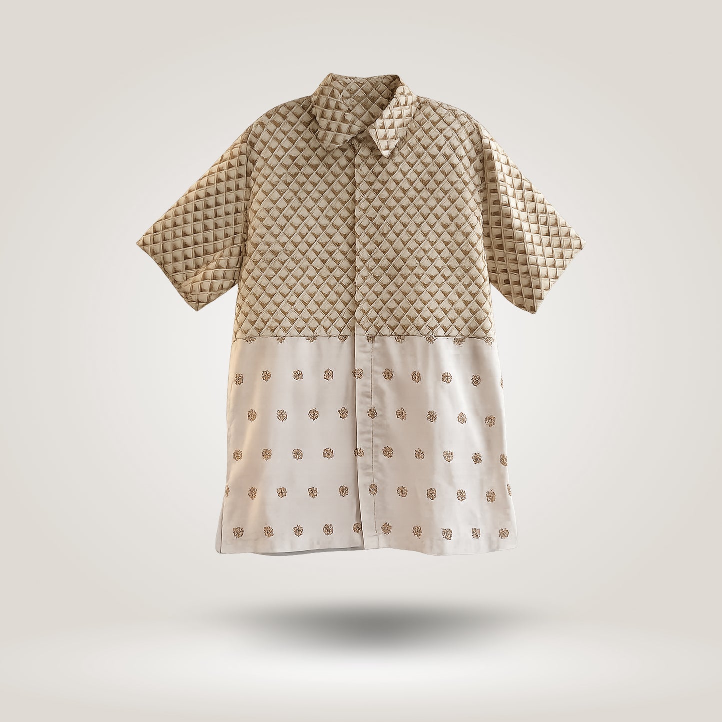 Ganthari Shirt Men-Ivory by Dama Kara