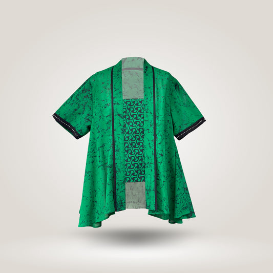 Green Kutubaru Top by NES