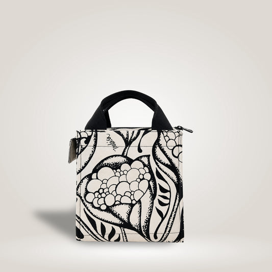 Monochrome floral by Tulisan