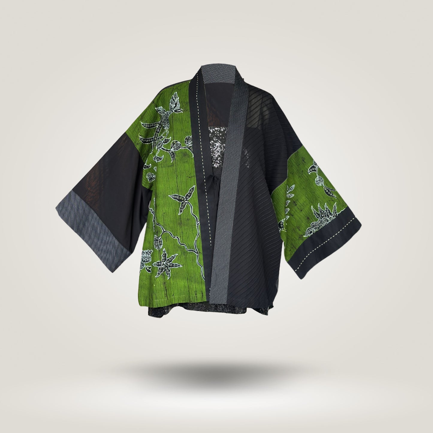 Green Yukata Short Outer by NES