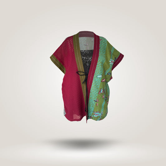 Green- Maroon Kiara Outer by NES