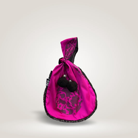 Purple Asimetric Bag by NES