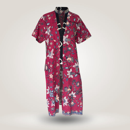 Maroon Empire Blouse by NES