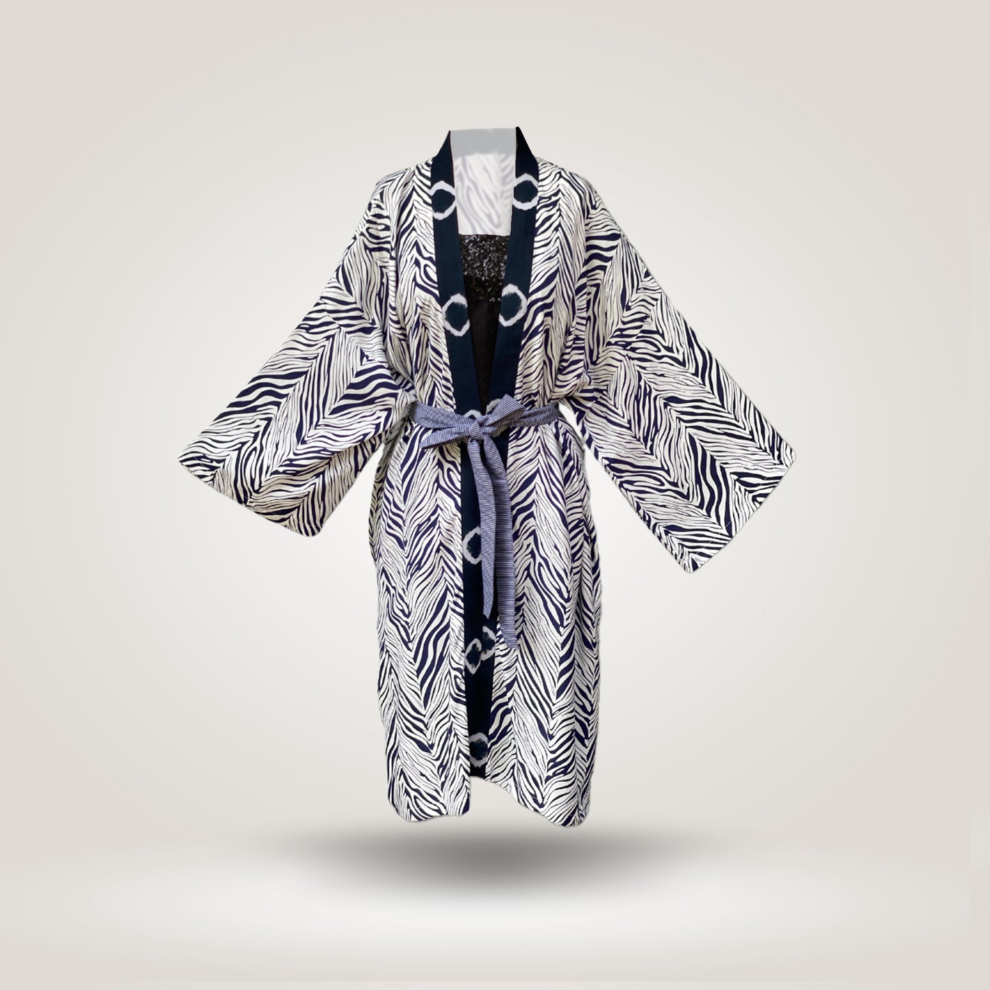 White Blue Kamerjas Coat by NES