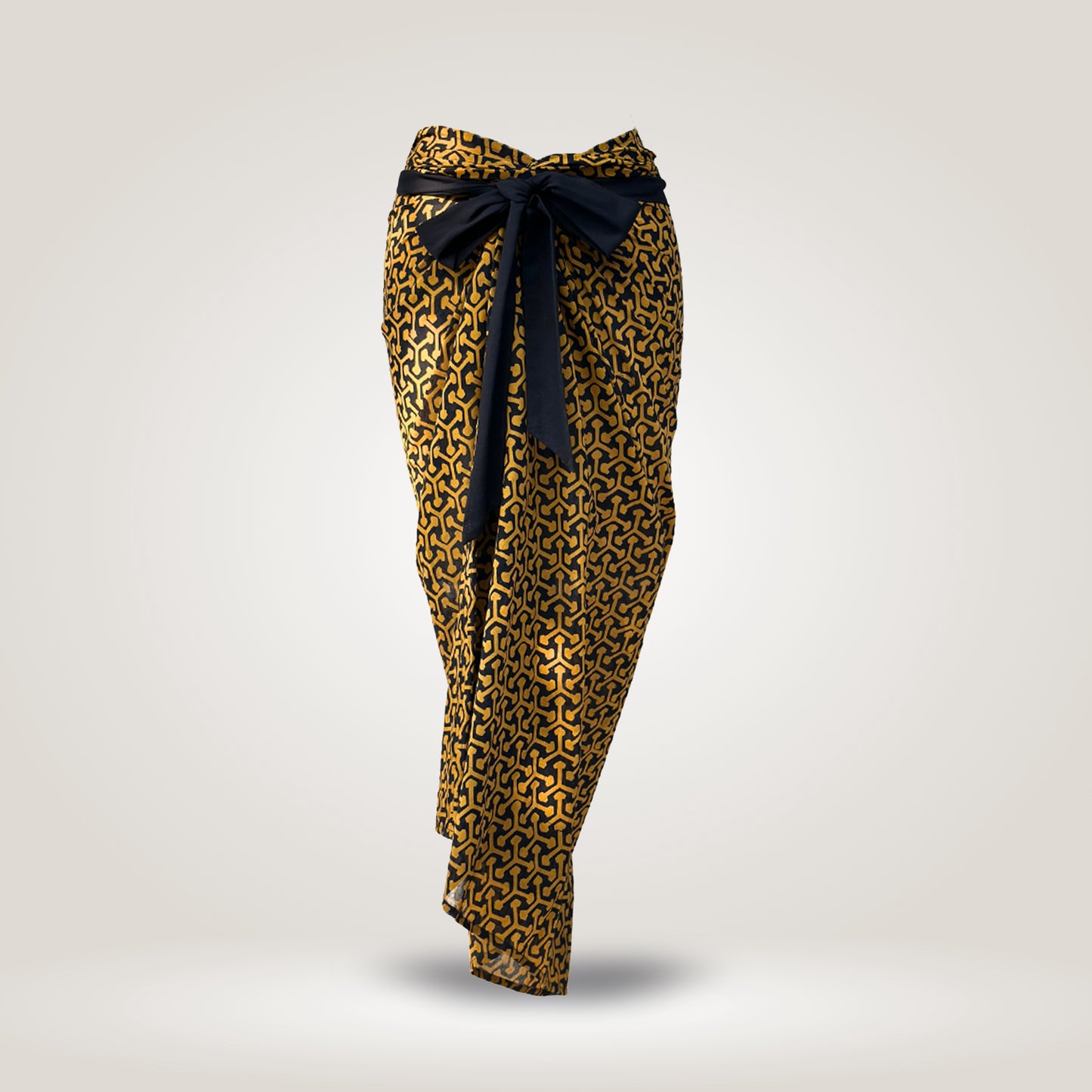 Yellow Kutubaru Sarong by NES