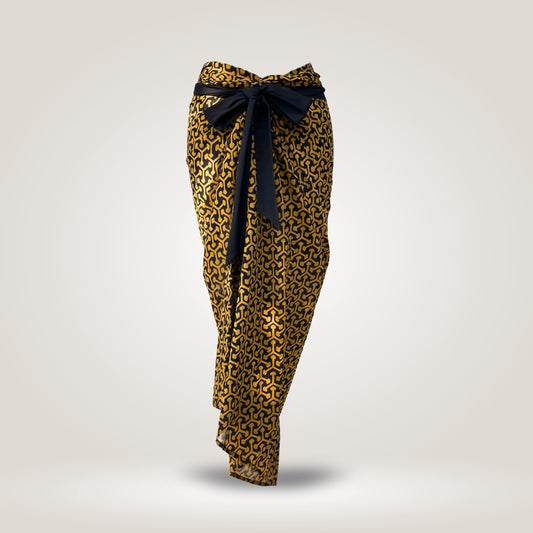 Yellow Kutubaru Sarong by NES