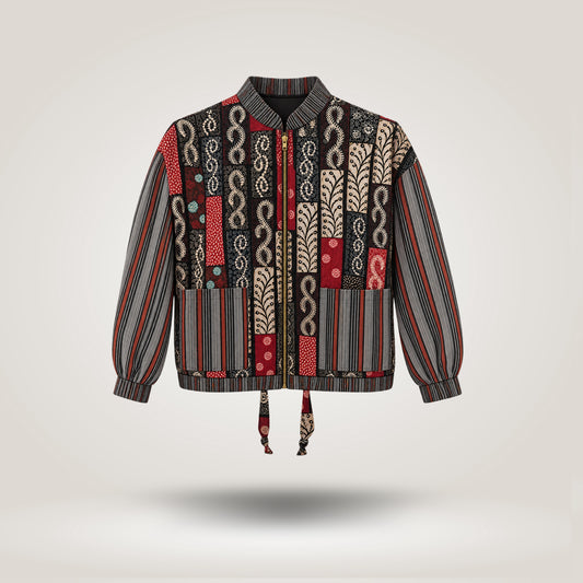 Batik patchwork Jacket